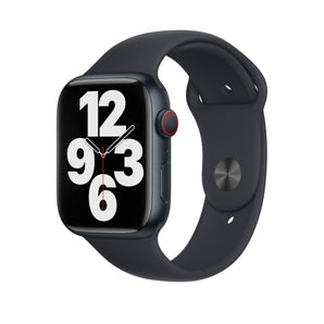 Refurbished Apple Watch Series 7 - 45mm Midnight Aluminium Case with Black Sport Band