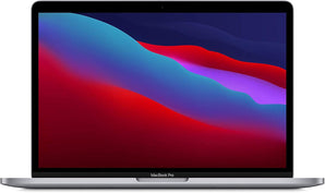 Refurbished MacBook Pro 13" - M1 8-core CPU and 8-core GPU (2020) Space Gray QWERTY UK (ISO)